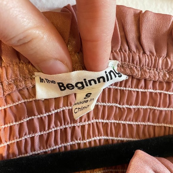 Over the shoulder Corset Crop top - Picture 3 of 6